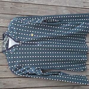 Masters x Tory Burch Sport Quarter Zip Long Sleeve Top  Size M